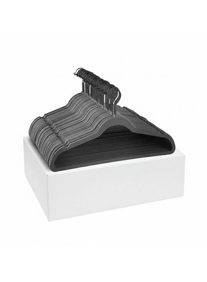 Velvet Hangers, Ultrathin Space-Saving, 360-Degree Swivel Hook, 100-Pack - Image 1