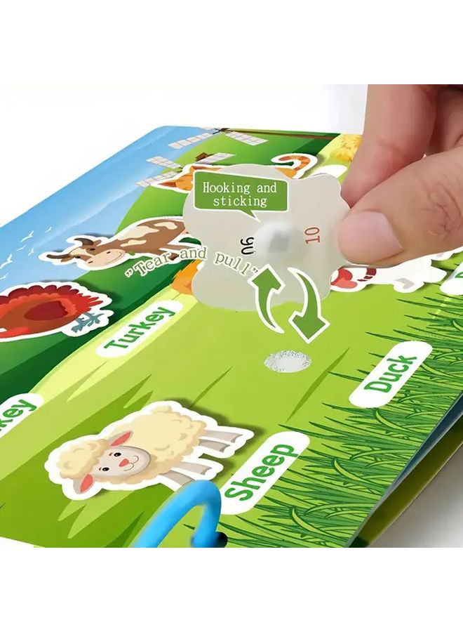 Farmer Alphabet Edition Tear And Learn Storybook For Kids Educational Toy Gift - Image 4