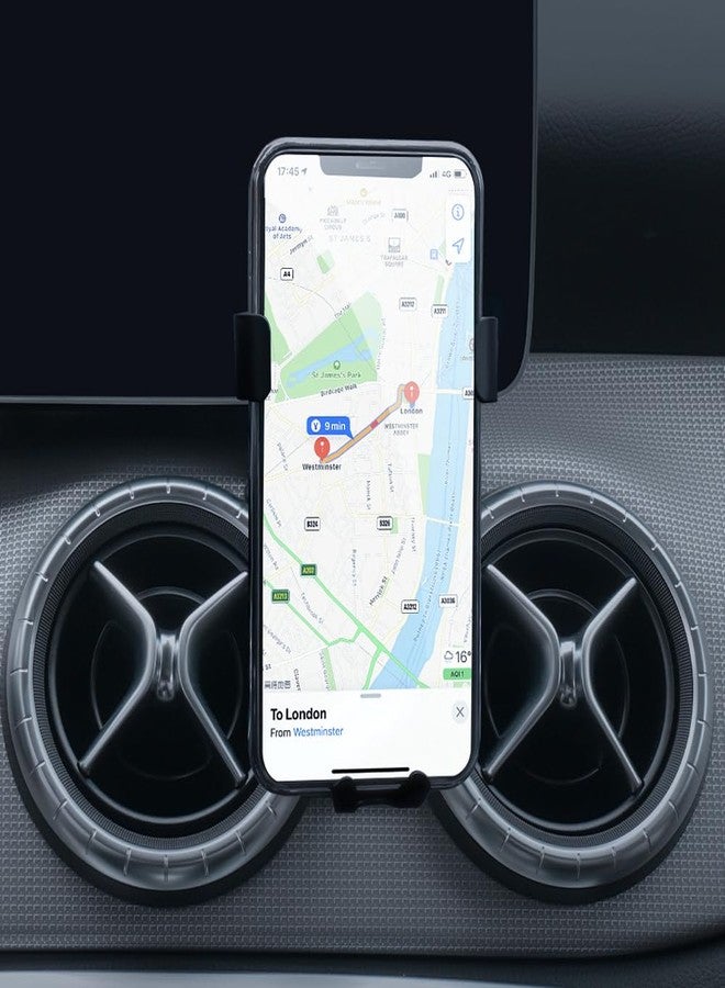 BEHAVE Car Phone Mount for Mercedes Benz Gla-Class 2015-2020,CLA-Class 2017-2019,360° Adjustable Phone Holder Compatible for iPhone,Android Smartphones - Image 1