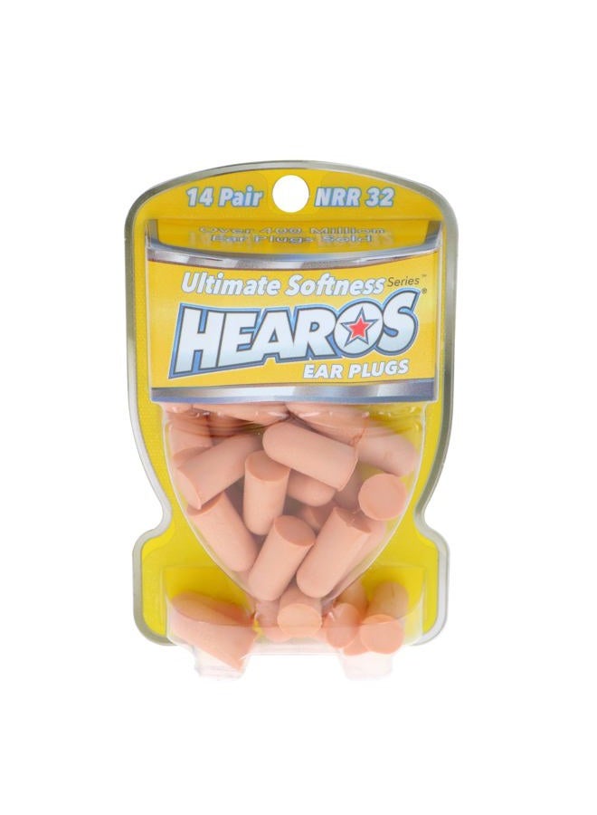 Hearos Ultimate Softness Series Ear Plugs, 14 Pair - Image 1