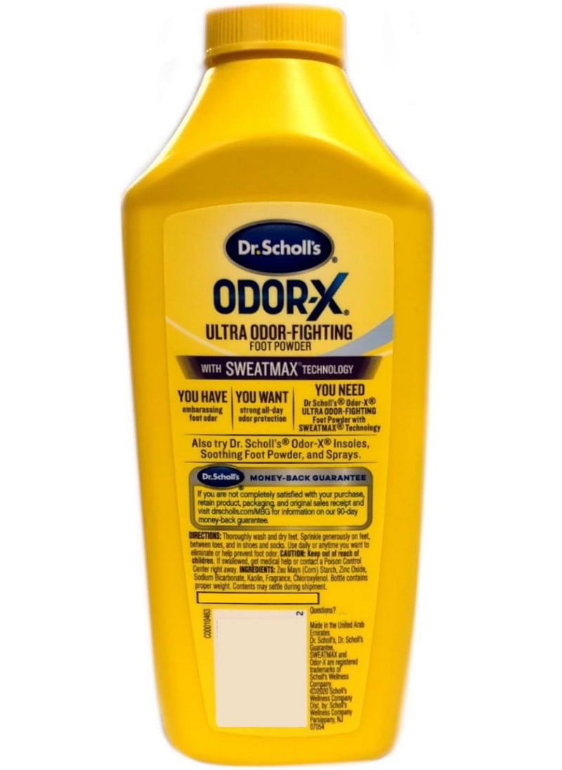Dr. Scholl's - Odorx All Day Foot Powder 177 G - Image 1