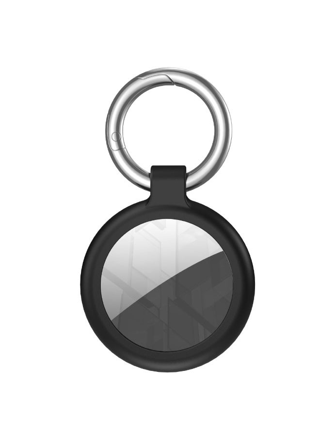 blupebble حافظة سيليكون AirTag مع حلقة مفاتيح Blupebble Aeris – حافظة AirTag واقية ناعمة، غطاء مضاد للخدش، حلقة مفاتيح آمنة، متوافقة مع Apple AirTag، للمفاتيح، المحفظة، الحقائب وأطواق الحيوانات الأليفة - Image 1