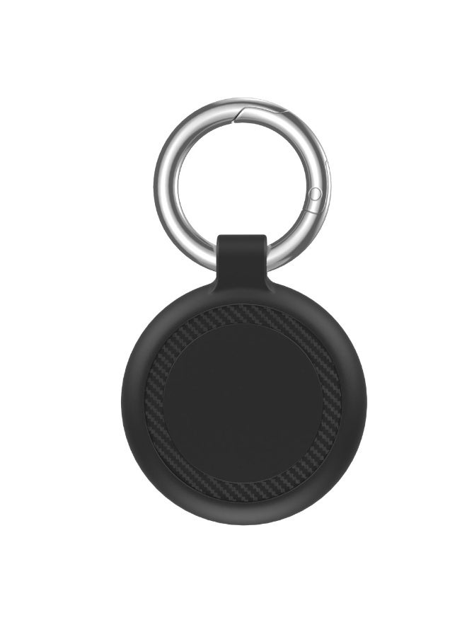 blupebble حافظة سيليكون AirTag مع حلقة مفاتيح Blupebble Aeris – حافظة AirTag واقية ناعمة، غطاء مضاد للخدش، حلقة مفاتيح آمنة، متوافقة مع Apple AirTag، للمفاتيح، المحفظة، الحقائب وأطواق الحيوانات الأليفة - Image 3