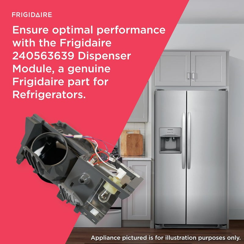 Frigidaire 240563639 Dispenser for Refrigerators Gray - Image 5