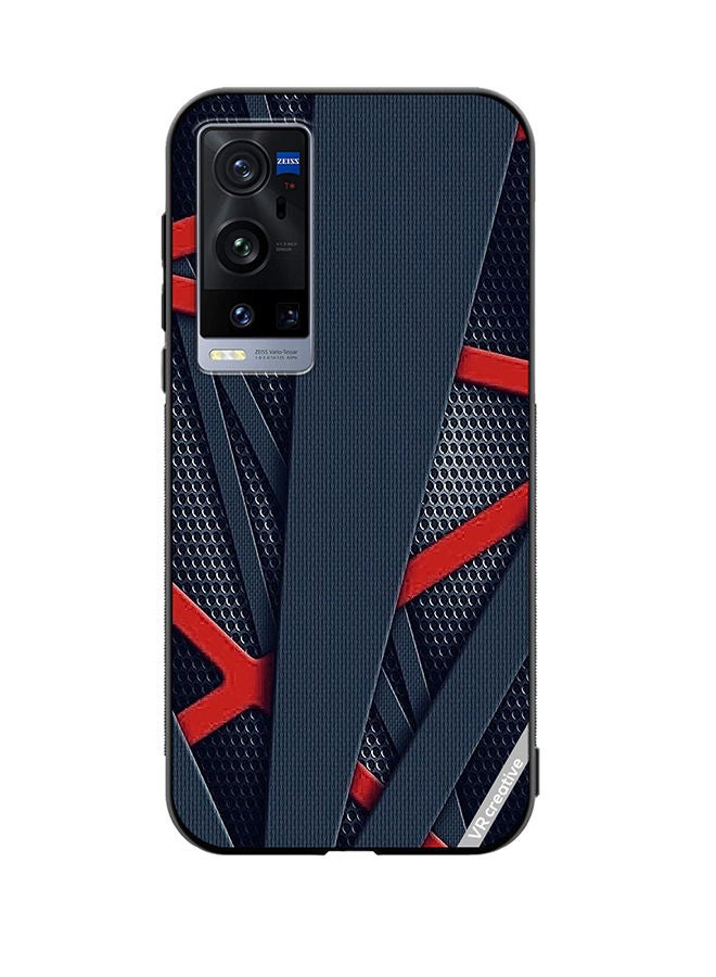 VR CREATIVE Protective Case Cover For Vivo X60 Pro Plus Abstract Design Multicolour - Image 1