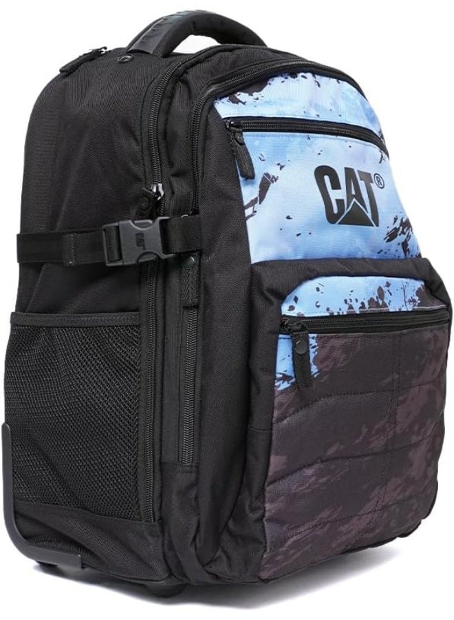 CATERPILLAR حقيبة ظهر ترولي سعودي SMU XL - أزرق تTie Dye - Image 2