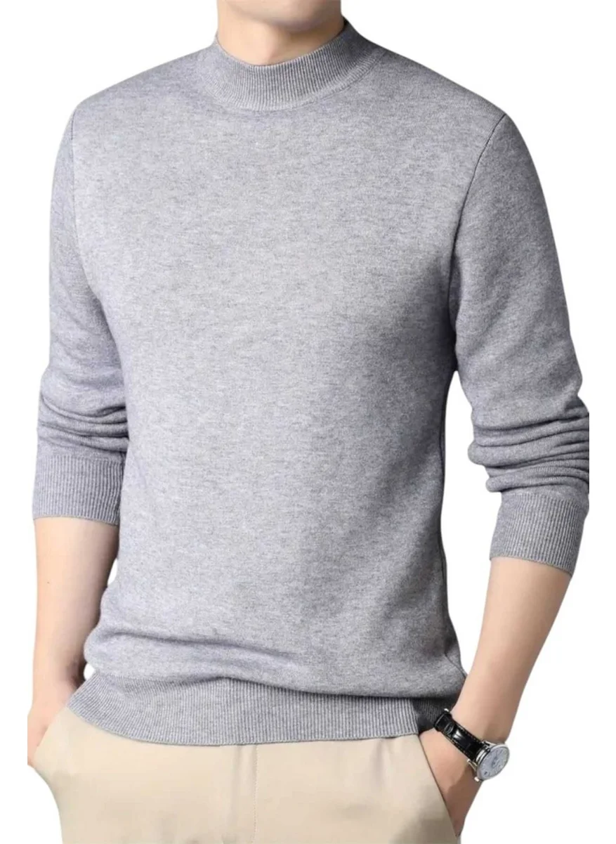Tezzgelsin 3-Pack Men's Non-Pilling Half Turtleneck Knitwear Sweater Half Turtleneck Knitwear Sweater