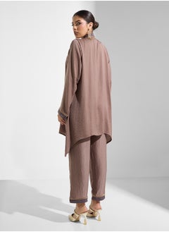 hayas closet V-Neck Blouse & Pants Set  - Image 2