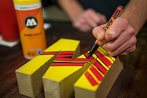 Molotow طقم ماركر أكريليك مولوتوف One4All 127HS الرئيسي 1 (سماكة 2.0 مم، عالي التغطية ودائم، مقاوم للأشعة فوق البنفسجية، يناسب تقريبًا جميع الأسطح) 20 قطعة متنوعة - Image 2