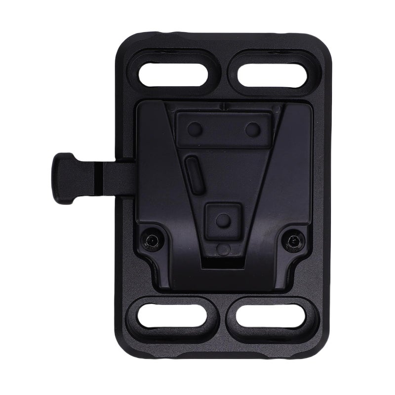 V Mount Battery Plate 1/4in 3/8in Threaded Holes Universal V Lock Battery Mounting Plate for Camera Cage Rig - Image 2