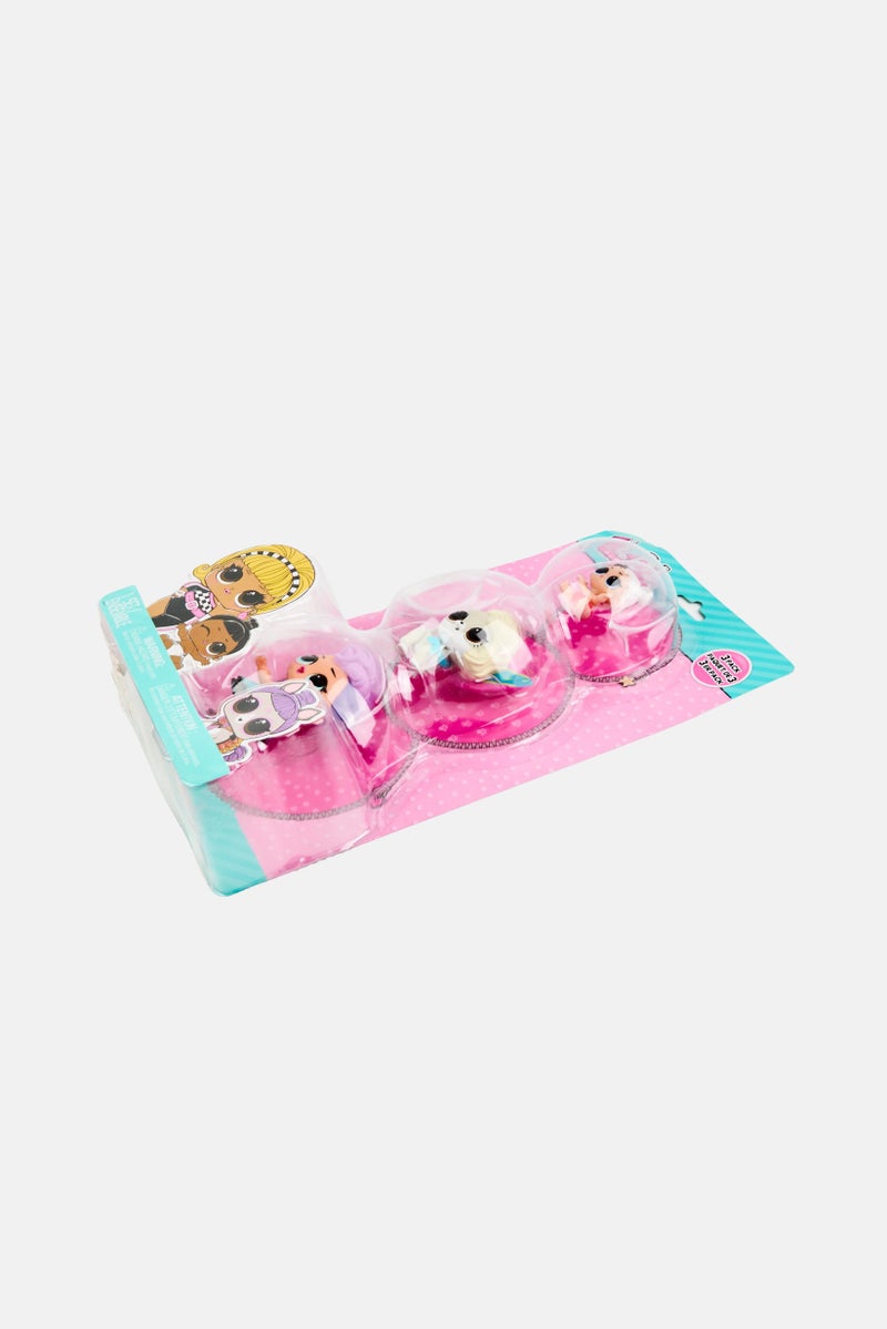 L.O.L. Surprise! 3 Pcs Sur-Fur Puppy And Lil Heartbreaker With Cute little Doll  - Image 5