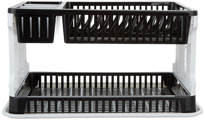 Darkpyro Plastic Dish Drainer Black Grey 51 cms 33 cms 27 cms - Image 4