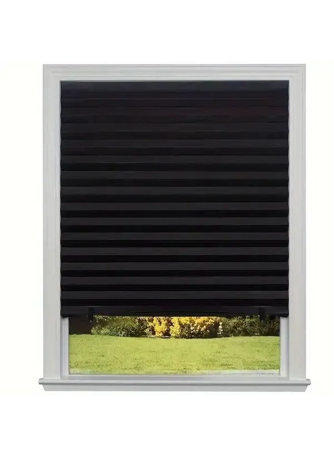 Blackout Sheer Curtain Panels Black 23 62x59 06 Inch French Style Easy Install - Image 1