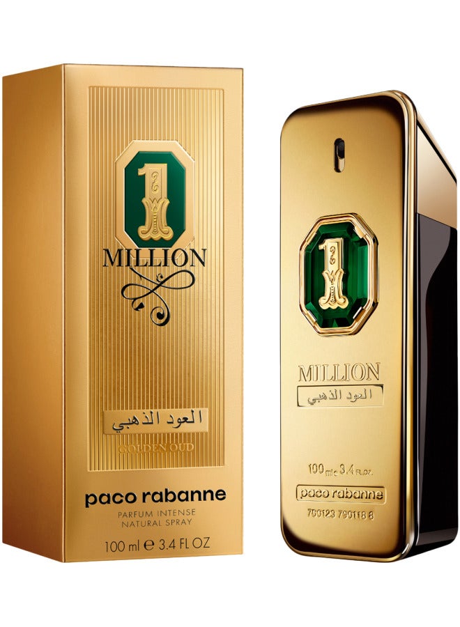 paco rabanne 1 Million Golden Oud Parfum Intense 100ml - Image 1