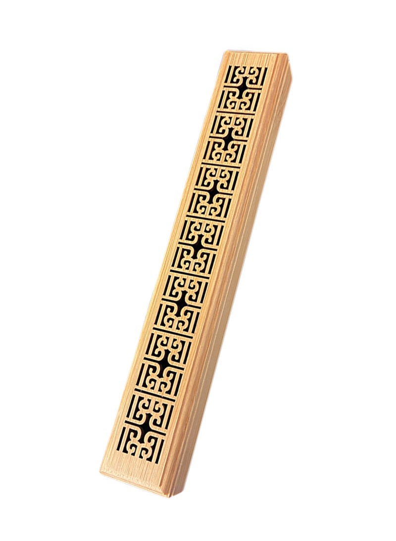 بخورى مبخرة عصا البخور الخشبية من الخيزران رقم 5، حامل عصا البخور، لديكور المنزل، ديكور المكتب، اليوغا، المشاعر الإيجابية - Image 1
