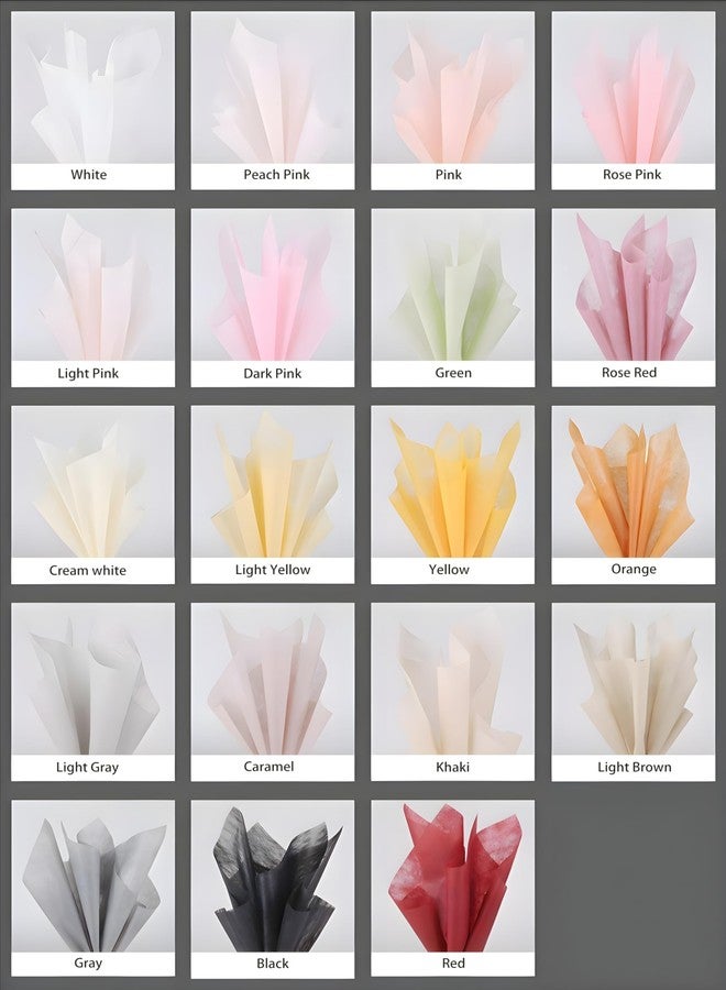 MLSG 96 Sheets Tissue Flower Wrapping Paper Cotton Wrapping Flower Paper Withdrawable Lining Paper Non-woven Waterproof Floral Bouquet Wraps For Florist Packaging Arrangement (caramel) - Image 2
