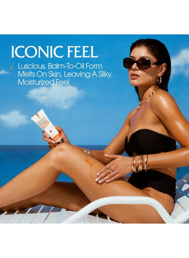 Vacation Orange Gelée SPF 30 Gel & Tube Key Bundle, Hydrating Balm-to-Oil Sunscreen, Mineral-Oil Free, Water-Resistant, Travel Size, 3.12 Oz. - Image 4