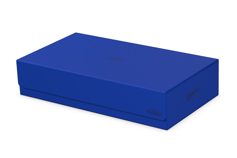 Ultimate Guard Omnihive 1000 Deck Case for 1000 DoubleSleeved TCG Cards  2 removable Trays Blue Magnetic Closure  Microfiber Inner Lining - Image 2
