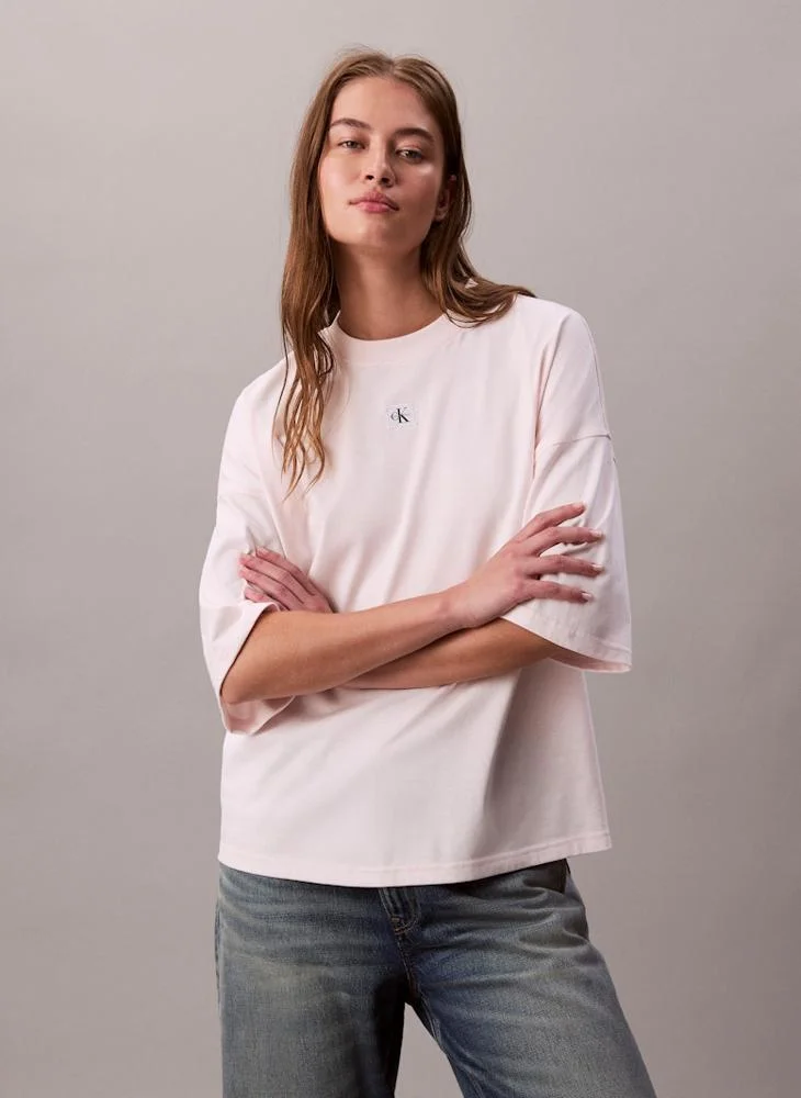 Calvin Klein Jeans Logo Crew Neck Oversize T-Shirt