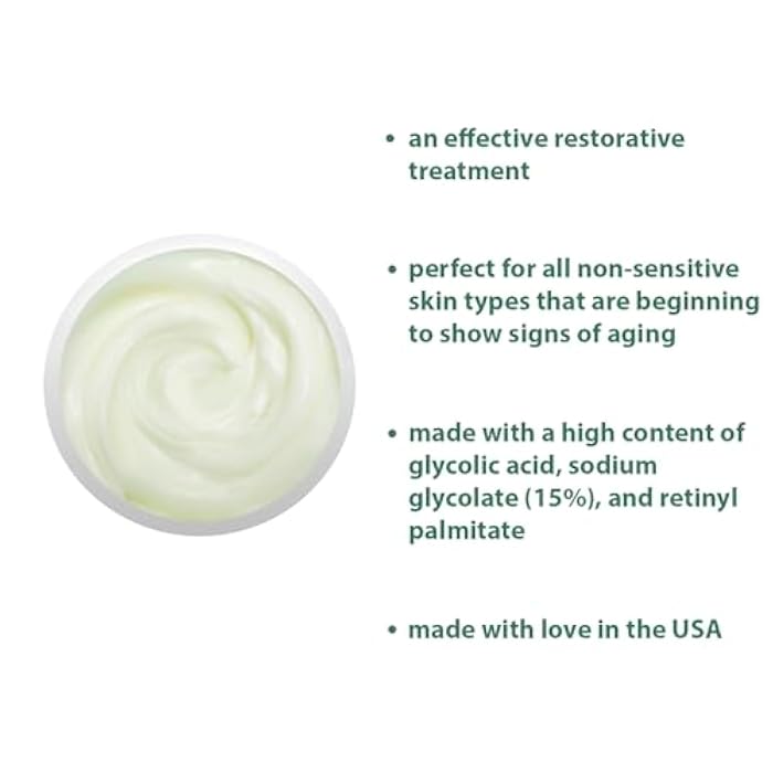 RAYA Glycolic Cream X-50 with AHA (G-329) | Exfoliating Facial Treatment for Non-Sensitive Skin Beginning to Show Signs of Aging | Helps Reduce Lines and Wrinkles | Made with Alpha Hydroxy Acids - Image 3