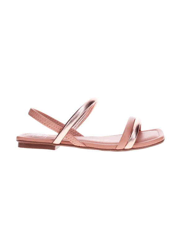 Moleca Moleca Ladies Flat Sandals Pink | Made In Brazil
