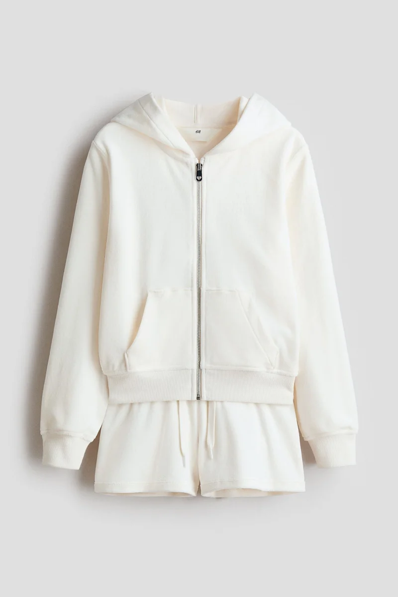 H&M 2-piece velour set