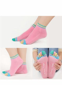 Yoga Socks for Women Men Low Rise Full Toe Grip Non-Slip Ballet, Yoga, Pilates, Barre - pzsku/Z58C8F214340C2B19181BZ/45/_/1663849256/194b94e0-3a14-4c96-b0f6-ced22f7f02aa