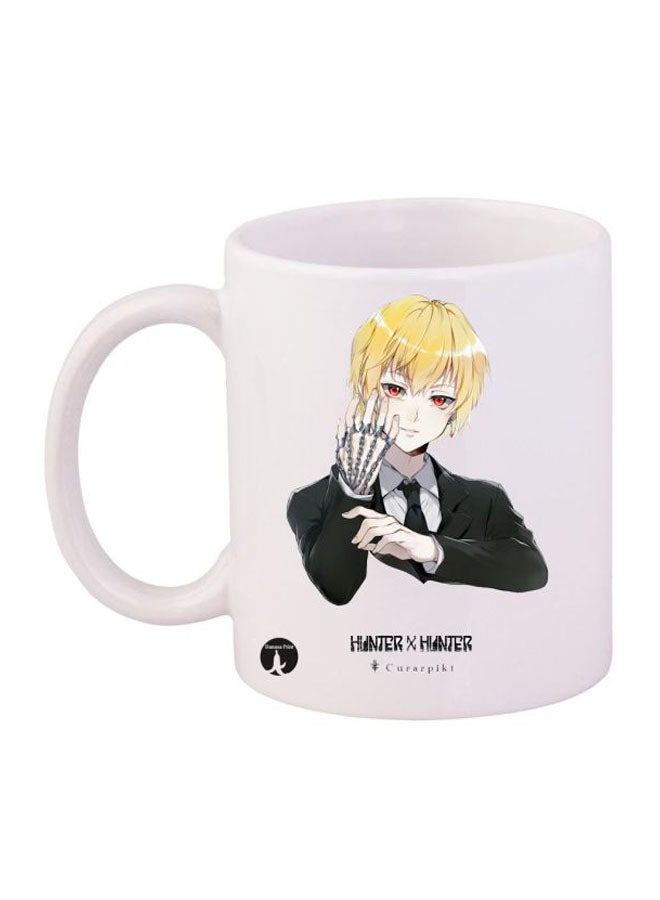 RYN Hunter X Printed Mug White/Black/Yellow 11ounce