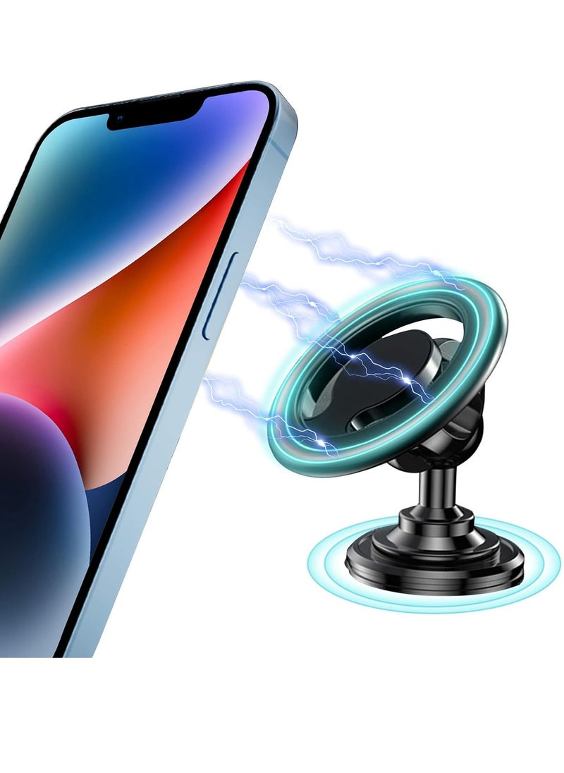 GUDOO Magnetic Car Phone Holder Compatible with Magsafe Car Mount for Dashboard Installation Air Vent Car Holder for iPhone 15 15 Plus 15 Pro 15 Pro Max 14 13 12  - Image 1