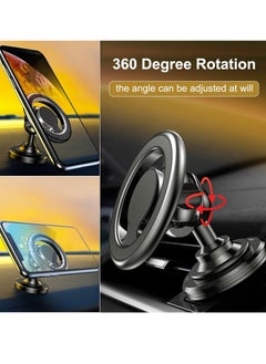 GUDOO Magnetic Car Phone Holder Compatible with Magsafe Car Mount for Dashboard Installation Air Vent Car Holder for iPhone 15 15 Plus 15 Pro 15 Pro Max 14 13 12  - Image 5