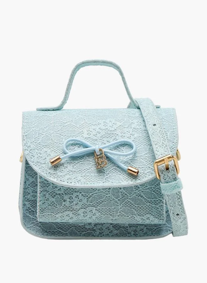 Flora Bella By Shoexpress Flora Bella Bow Accent Crossbody Bag with Detachable Strap Ramadan Collection