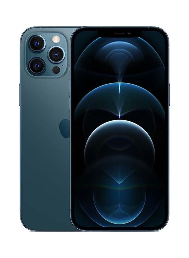 ابل  آيفون 12 برو ماكس مجدد مع فيس تايم 256 جيجابايت أزرق المحيط 5G - Image 1