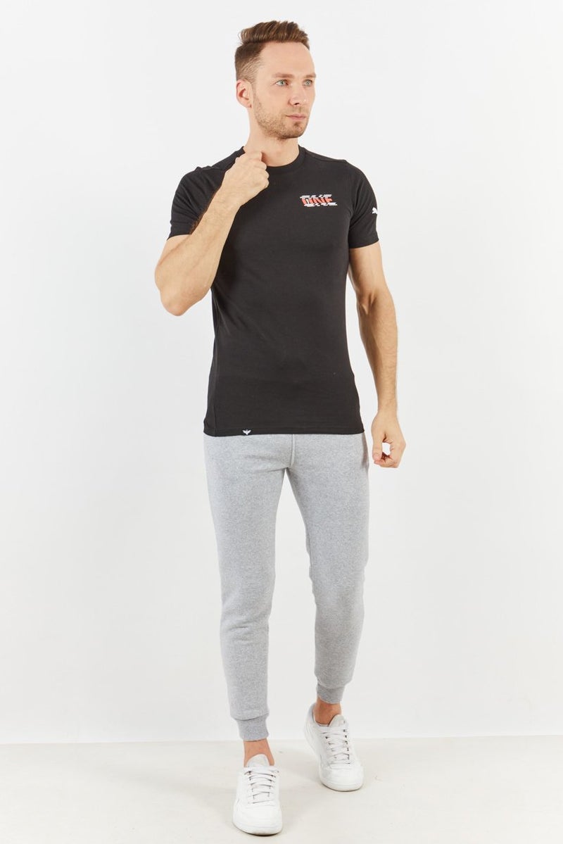 PUMA Men Regular Fit Short Sleeve Outdoors T-shirts, Black - Image 3