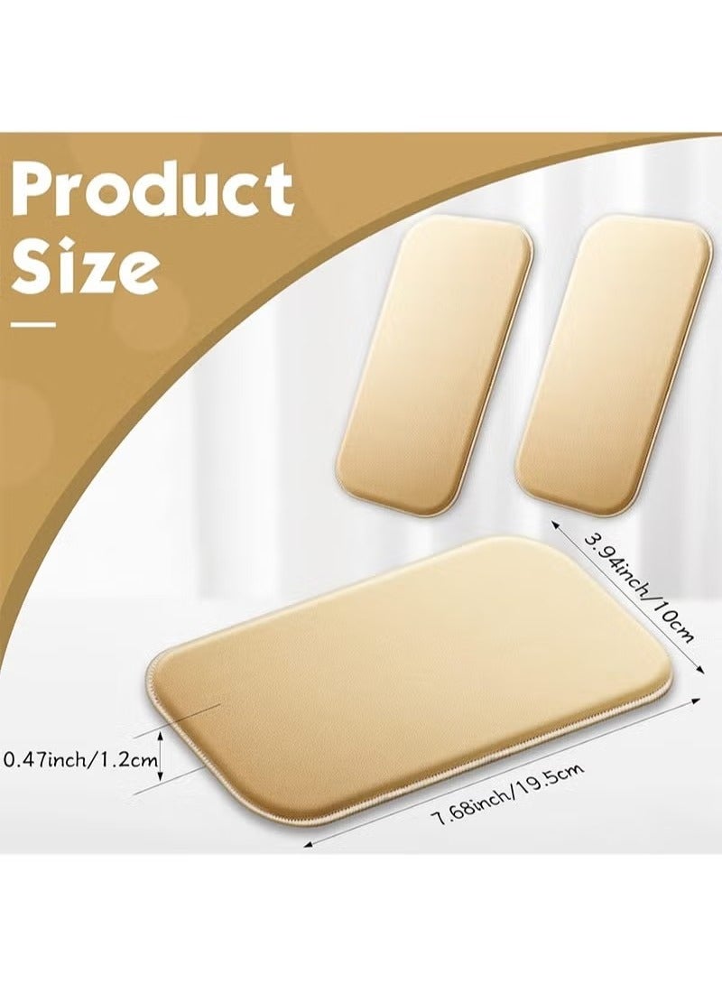 قطعتان من واقيات ليبو فوم الجانبية - صفائح إسفنجية لما بعد الجراحة، تُستخدم مع ملابس ما بعد جراحة شفط الدهون، تُستخدم بعد شفط الدهون، لشد الخصر وكضمادات على شكل حرف C لاستعادة شكل الخصر، ضغط مسطح بت - Image 4