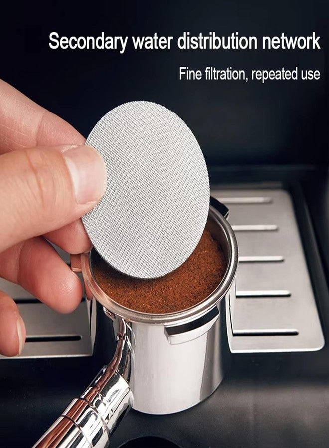 QidaiaLuck 2 Pack 51mm Espresso Puck Screen,Reusable Espresso Screen with 1.7mm Thickness 150μm 316 Stainless Steel for Espresso Portafilter Filter Basket (51mm,150μm) - Image 5
