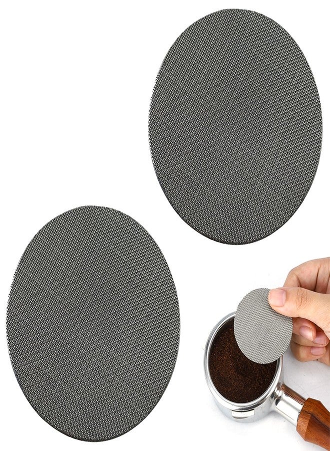 QidaiaLuck 2 Pack 51mm Espresso Puck Screen,Reusable Espresso Screen with 1.7mm Thickness 150μm 316 Stainless Steel for Espresso Portafilter Filter Basket (51mm,150μm) - Image 1
