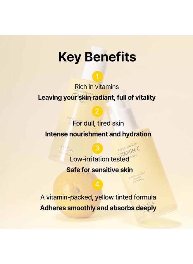 Avca Vitamin C Brightening Serum 100ml(3.38 fl. oz) – Niacinamide Dark Spot & Even Tone, Antioxidant Face Serum for Dull Skin, K-Beauty, Fragrance-Free - Image 3