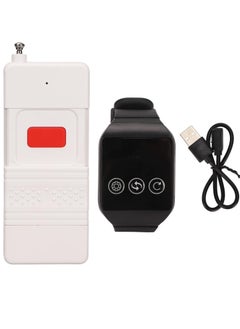 Wireless Caregiver Call Button Smart Emergency Call Button 1000m Range With Rechargeable Receiver Watch Multi-Function Help System - pzsku/Z58C9353542098E8188F6Z/45/_/1740401342/eeb0499a-42b8-4403-adbd-8d671d76a1cd