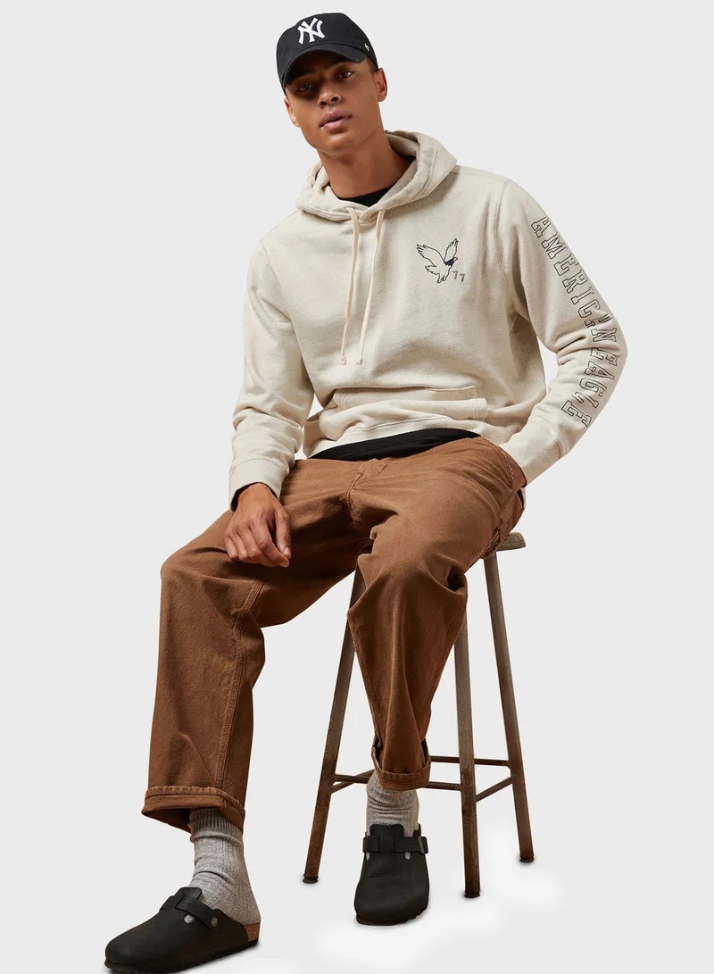 American Eagle Graphic Hoodie