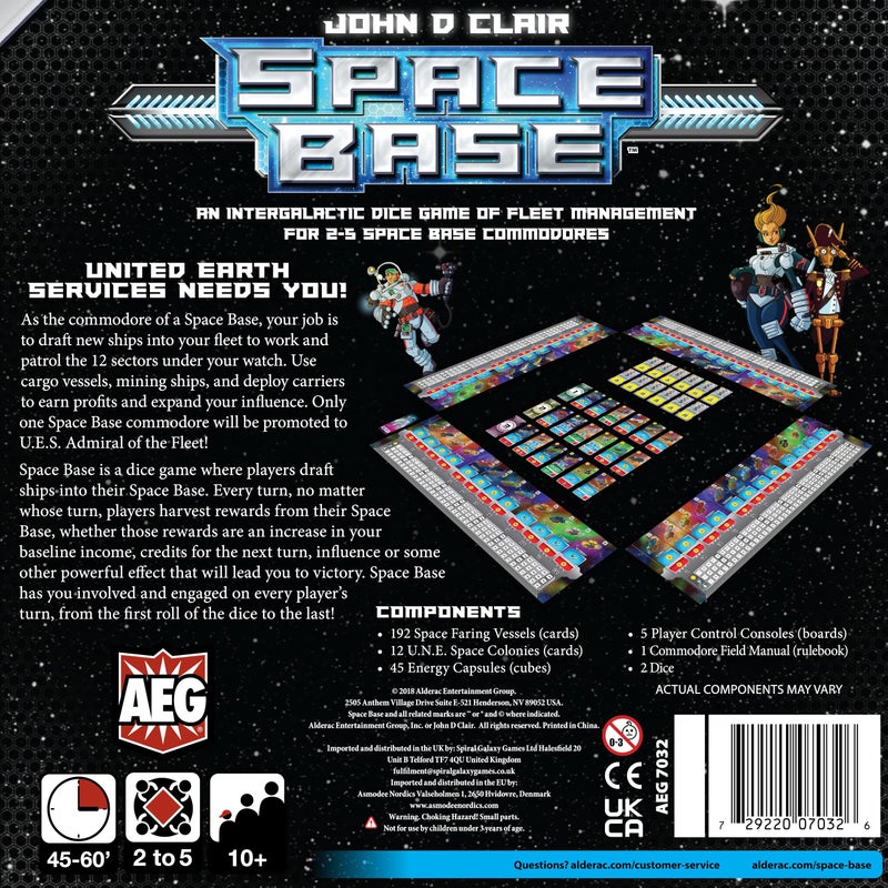 AEG Games AEG Space Base | Space Exploration Engine Building Interactive Family Dice Game | Blend of Strategy & Luck | Easy to Learn | 2-5 Players | Ages 10+ - Image 2
