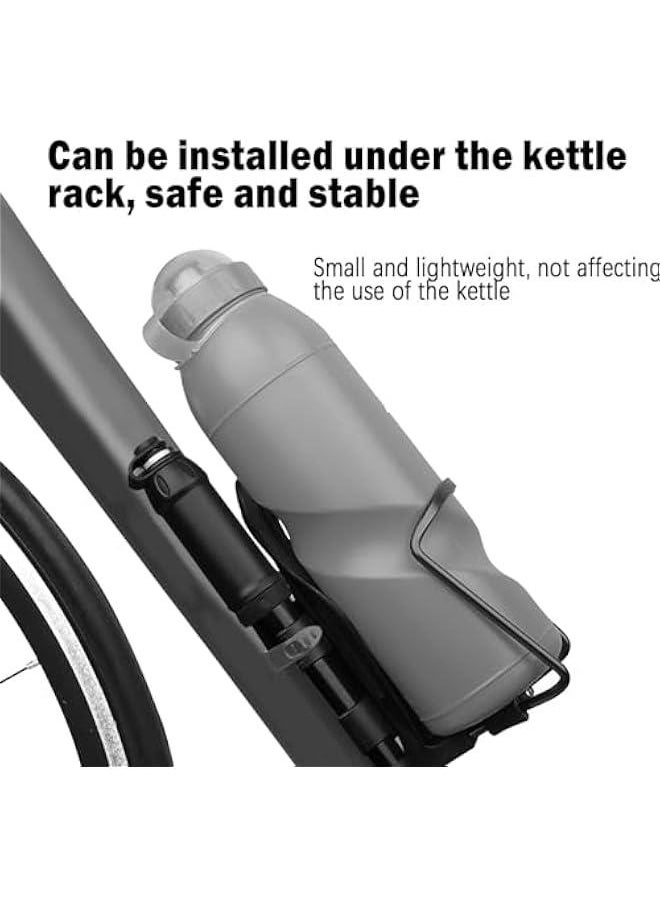 HOOKOR Small Bike Hand Pump Portable,Universal American and French valves, 100 PSI Max,for Road and Mountain Bikes, Scooter tire Pumps  - Image 5