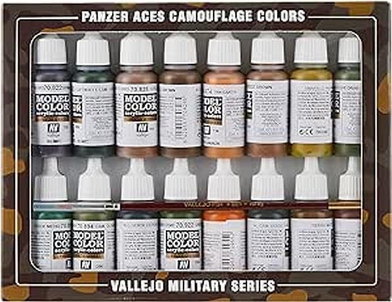 Vallejo Panzer Aces Paint Set - Image 1