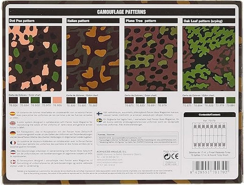 Vallejo Panzer Aces Paint Set - Image 2