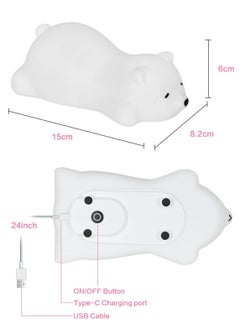 Comely Baby Night Light Kids Night Light, Kids Night Light USB Rechargeable Baby Night Light  - Image 3