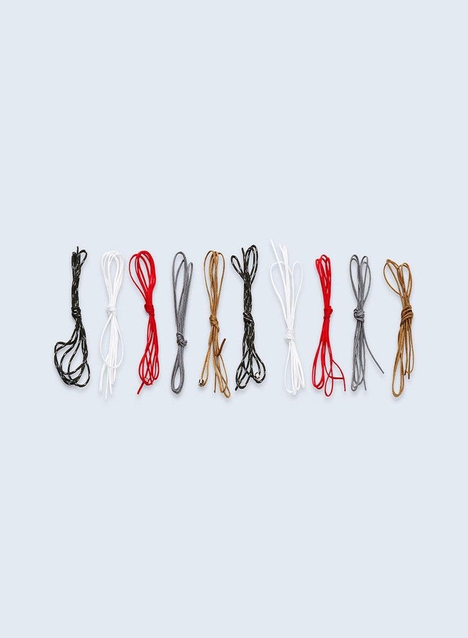 KROM Kendama String Pack - 5 Unique Colors - 10 Strings - Extra long 70 cm Strings - Extra Mini Bearings - Make Your Kendama Unique… - Image 2