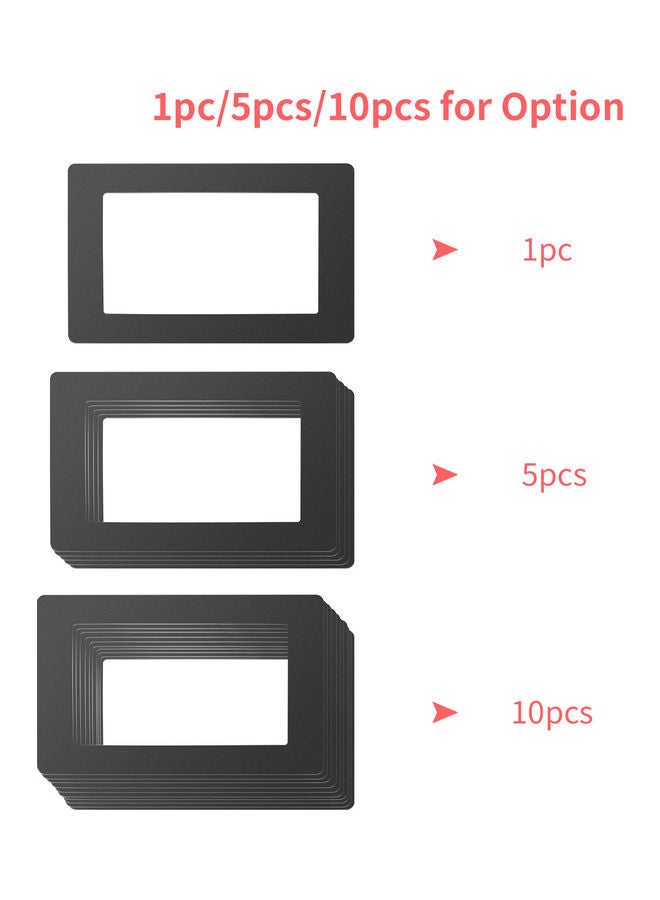 NIBEMINENT 10-Piece LCD Gasket For 3D Printer 6.5x4.1inch Black  - Image 4