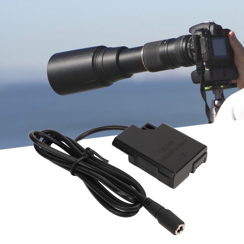 EN-EL14 DC Coupler: Full Decoder Dummy Battery - Type C Input With Safety Protection Circuit for Nikon D5600 D3300 D3500 Continuous Camera Power Supply - Image 5