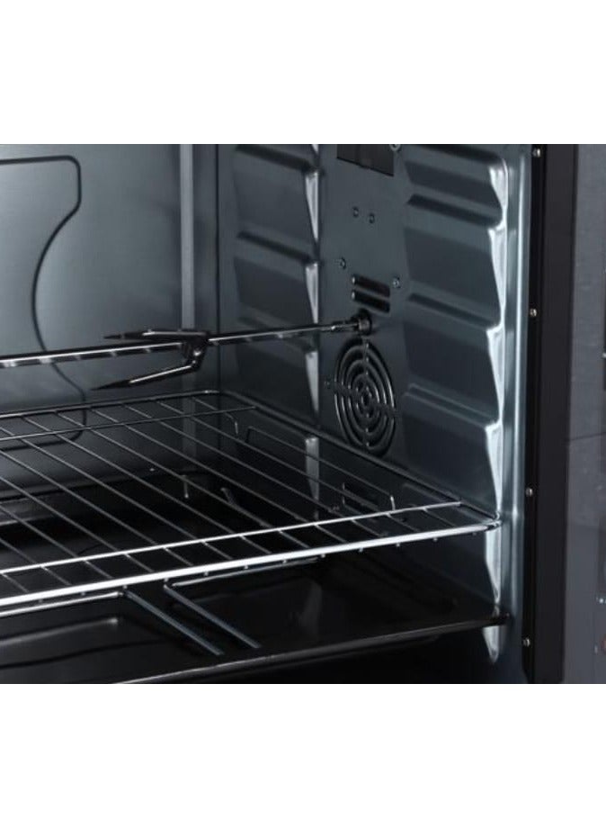 Electric French Oven 45L with Bake Tray, Rack, Lamp, Rotisserie & Tray Handle – Countertop Toaster Oven for Baking, Grilling, Roasting – Adjustable Thermostat, Easy to Clean, Elegant Design  - Image 3