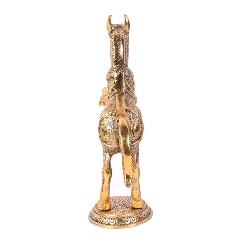 JAIPUR ACE Brass Metal Standing Horse for Home Office Decor Good for Vastu - Image 5