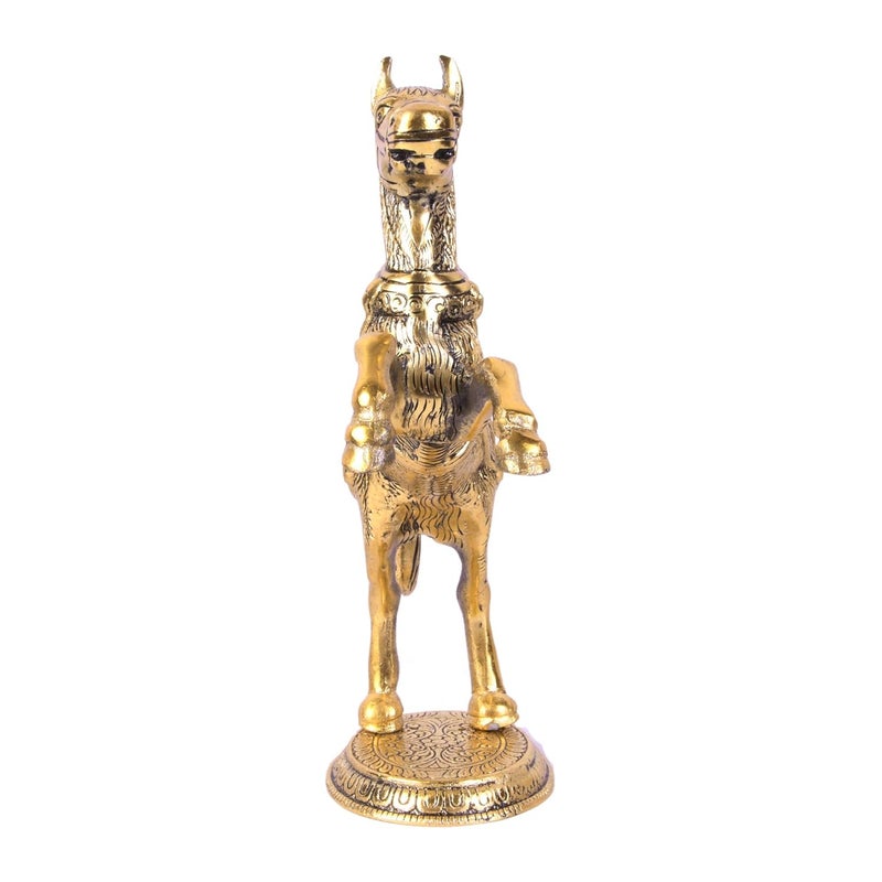 JAIPUR ACE Brass Metal Standing Horse for Home Office Decor Good for Vastu - Image 4